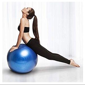 Yoga Ball / Exercise Balance Ball with Foot Pump